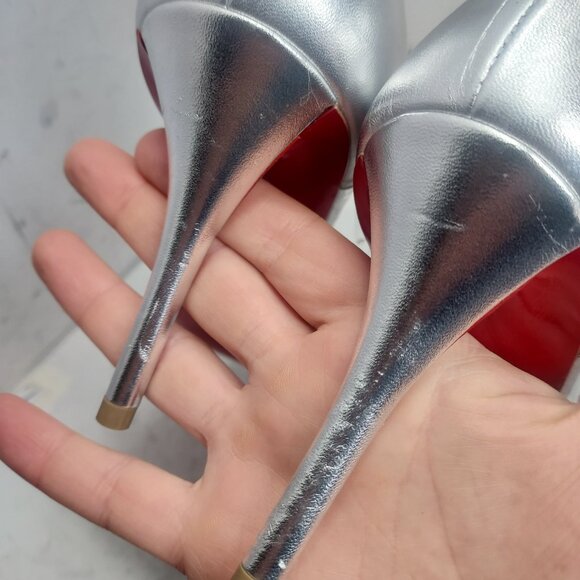 Christian Louboutin Jelly Strass Bow Wedding Crystal PVC Pump - Picture 9 of 12